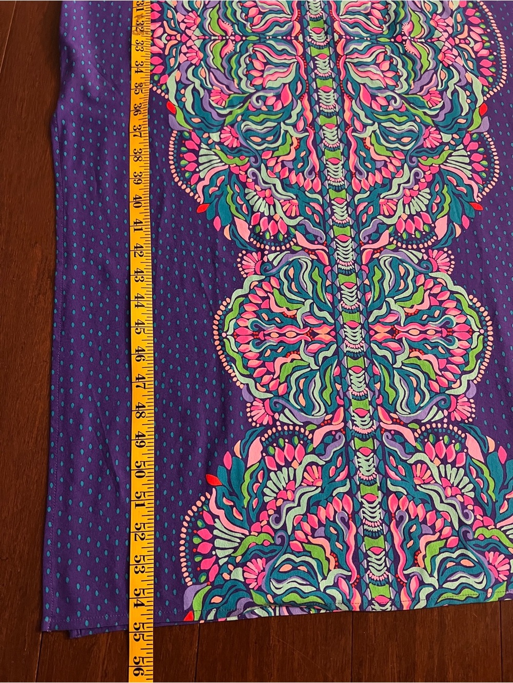 NWT Lilly Pulitzer Emmarie Maxi Dress Bonita Babe Cabochan Purple Size L - Picture 10 of 10